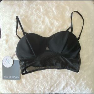 ✖️rise of dawn cropped mesh top✖️